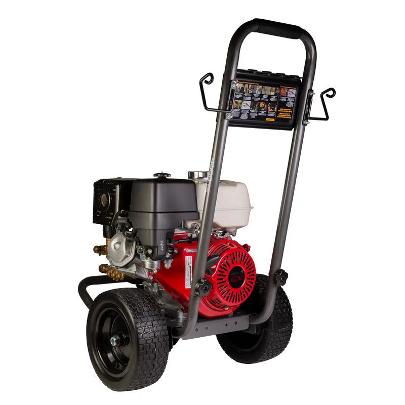 BEPowerEquipmentPressureWasherB4013HCS-BackLeftView