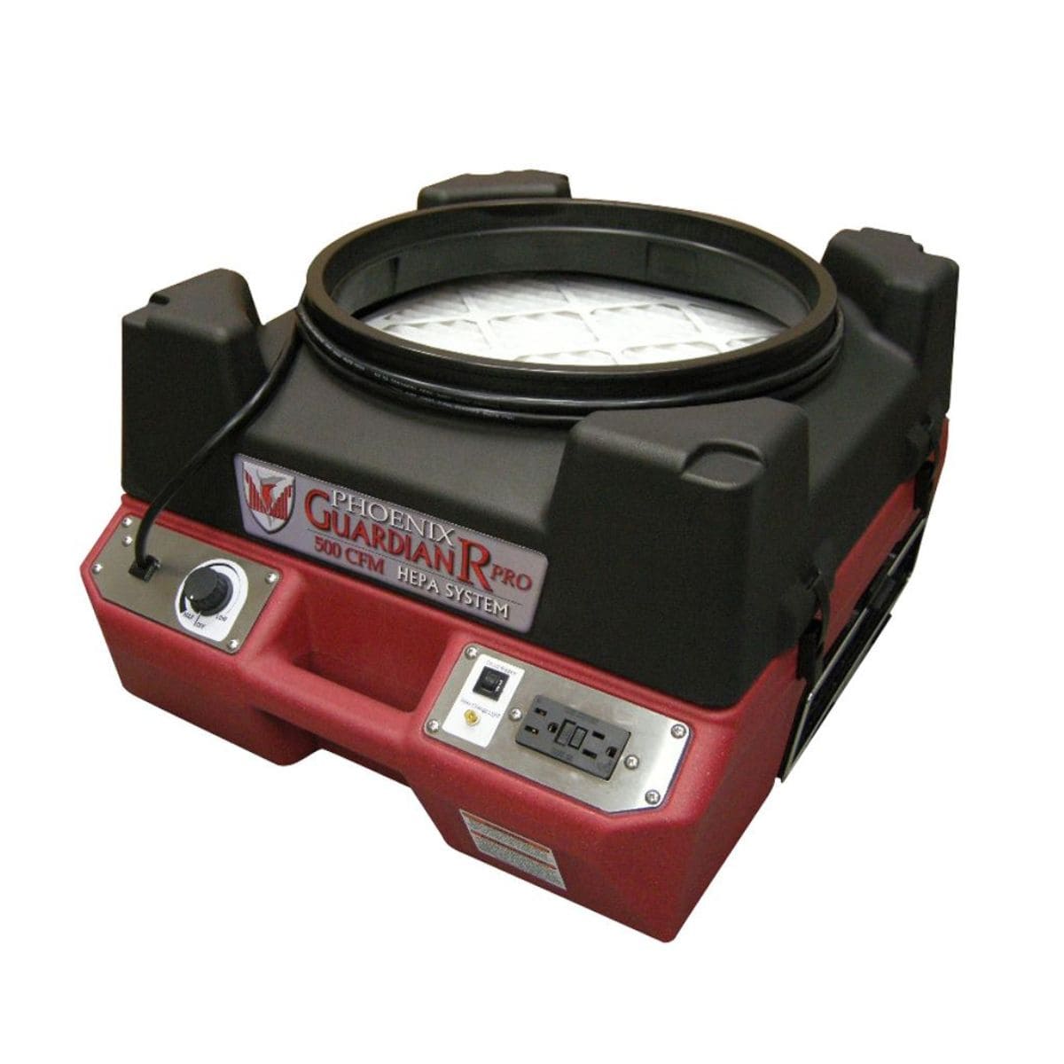 Phoenix Air Scrubber Guardian R500 Open Top View