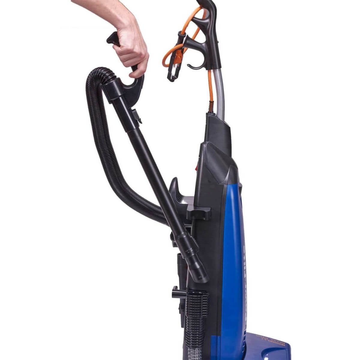 Powr-Flite Borelli Dual Pro Commercial Upright Vacuum-Handle grip