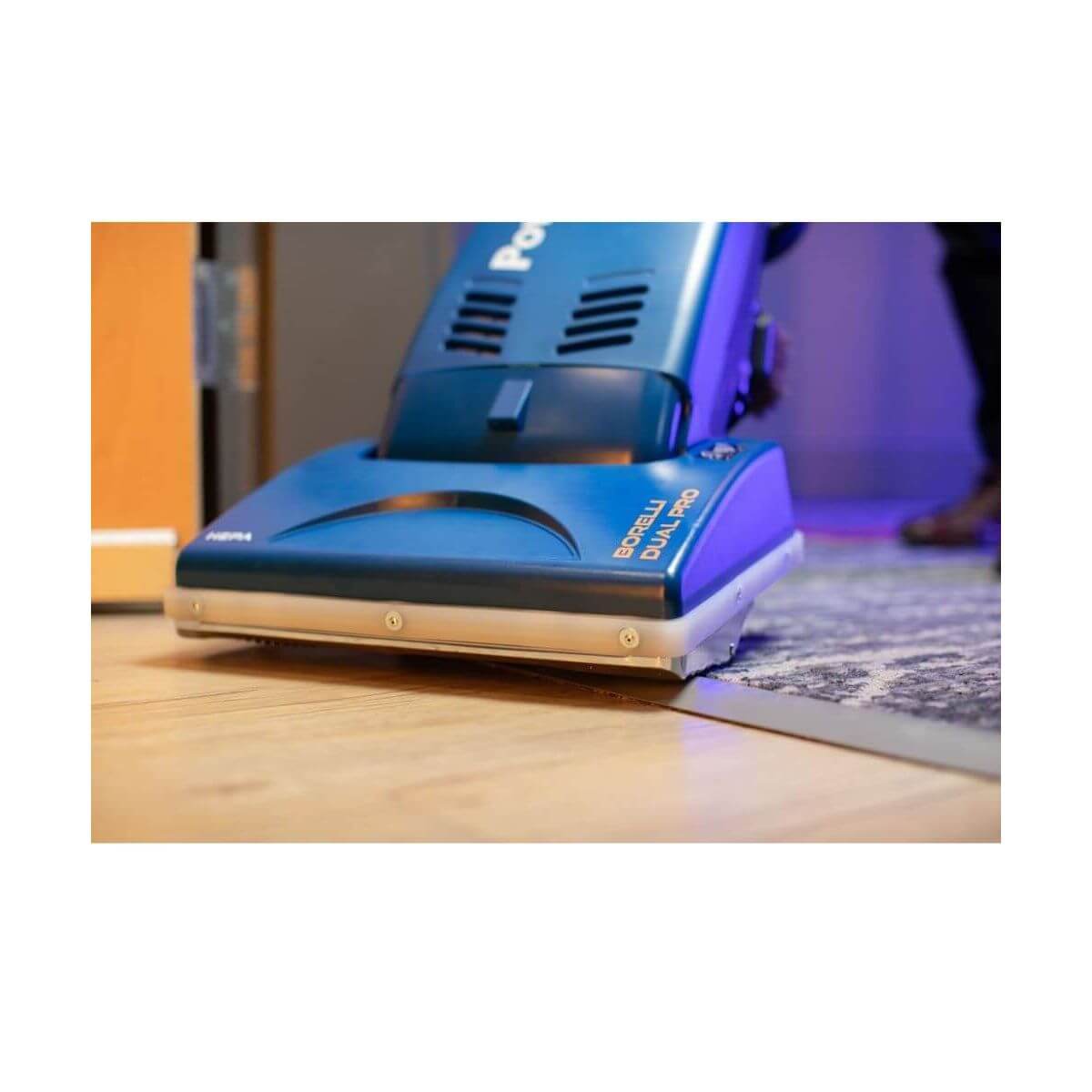 Powr-Flite Borelli Dual Pro Commercial Upright Vacuum-close up