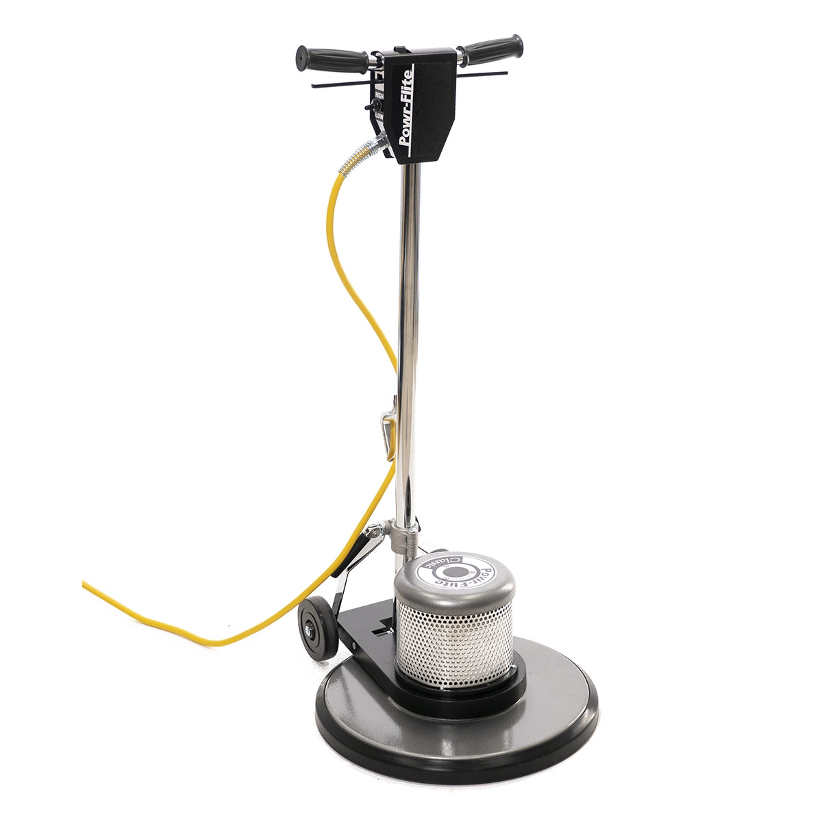 Powr-Flite Classic Dual Speed Floor Machine 20 Inch - Right Angle View