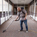 Powr-Flite Comfort Pro Backpack Vacuum 6 Quart - In Use - Floor