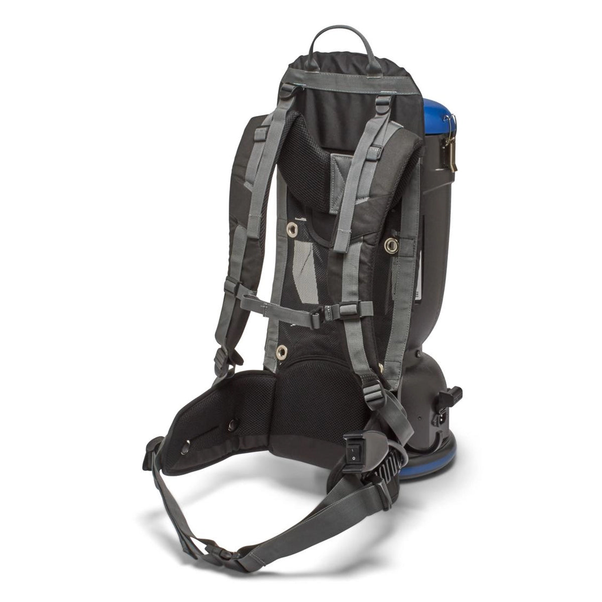 Powr-Flite Comfort Pro Backpack Vacuum 6 Quart - Left Angle