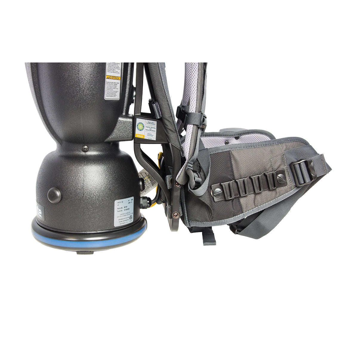 Powr-Flite Comfort Pro Backpack Vacuum 6 Quart - Waist Strap