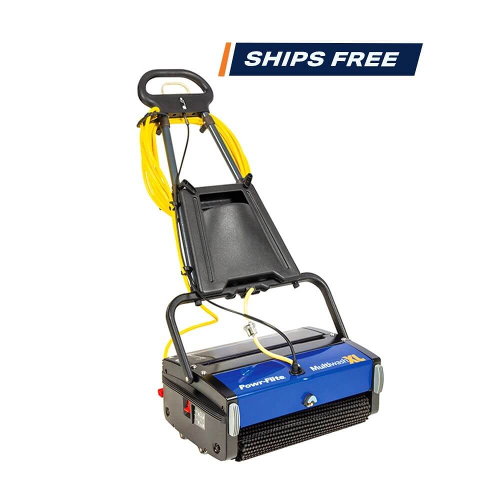 Powr-Flite Multiwash XL Floor Scrubber PFMW18-freeshipping main image