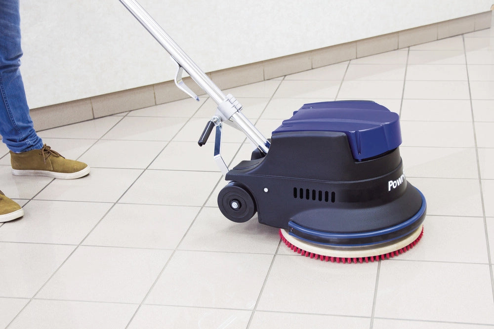 Powr-Flite NM201HD 20 Inch Millennium Floor Machine - Cleaning Tile Floor