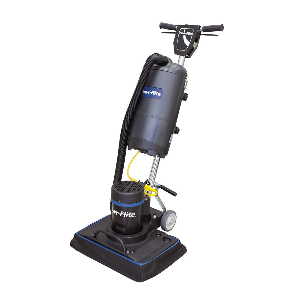 Powr-Flite Orbital Floor Machine Dust Control Kit - Left Angle View