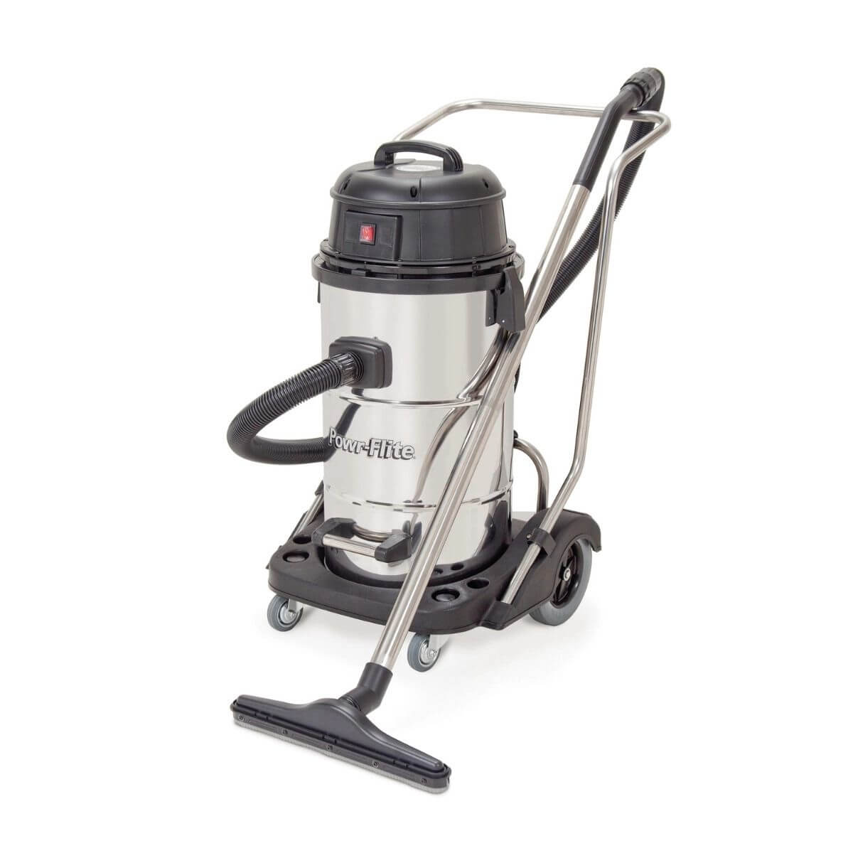 Powr-Flite PF53 Industrial Wet Dry Vacuum-with wand