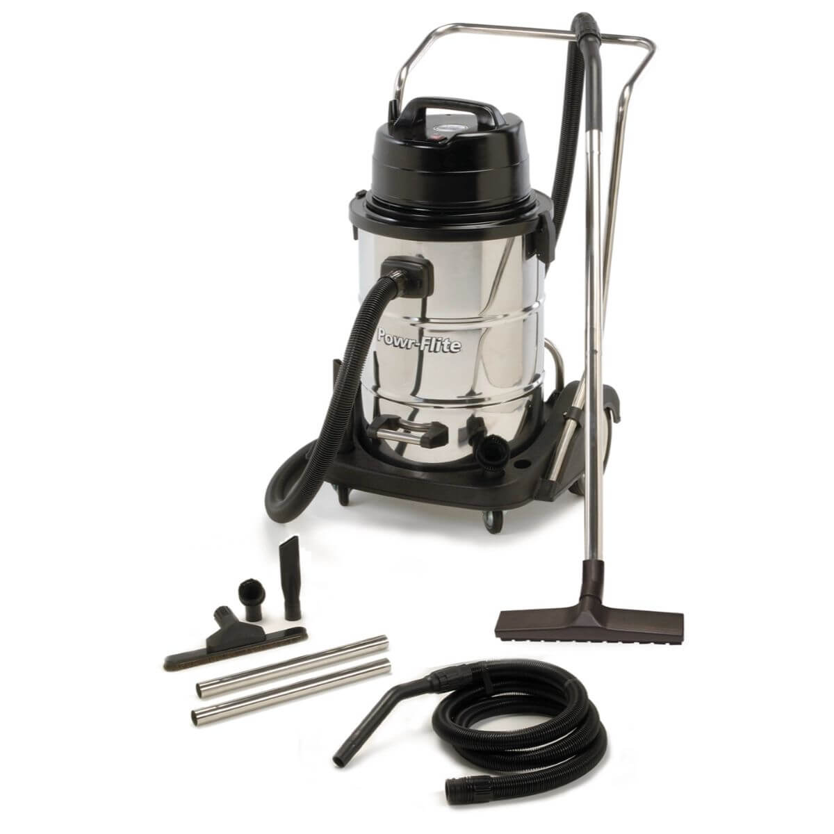 Powr-Flite PF55 Industrial Wet Dry Vacuum-with Tools