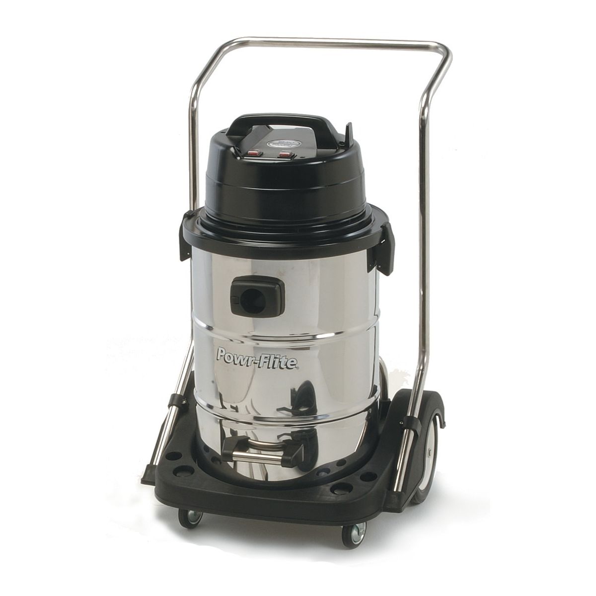 Powr-Flite PF57 Industrial Wet Dry Vacuum-Left View