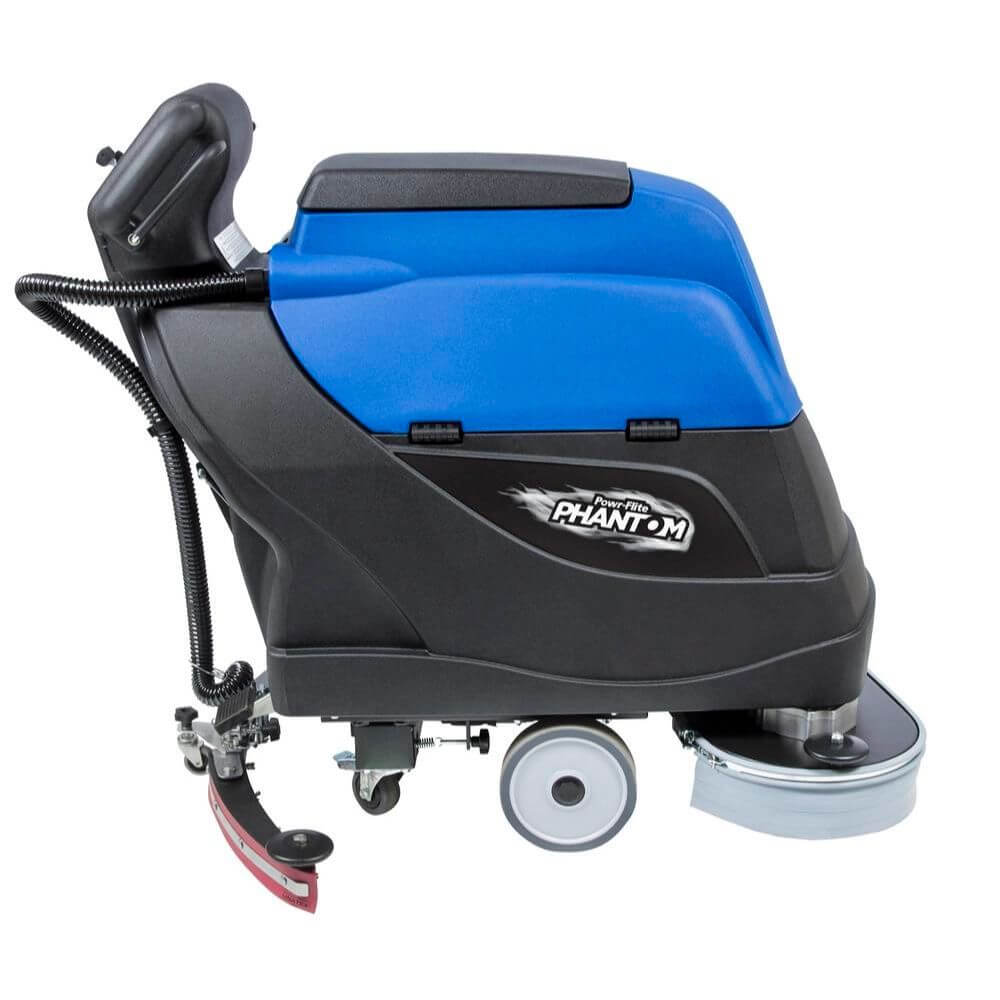 Powr-Flite Phantom 20 Traction-Drive Floor Scrubber-side right