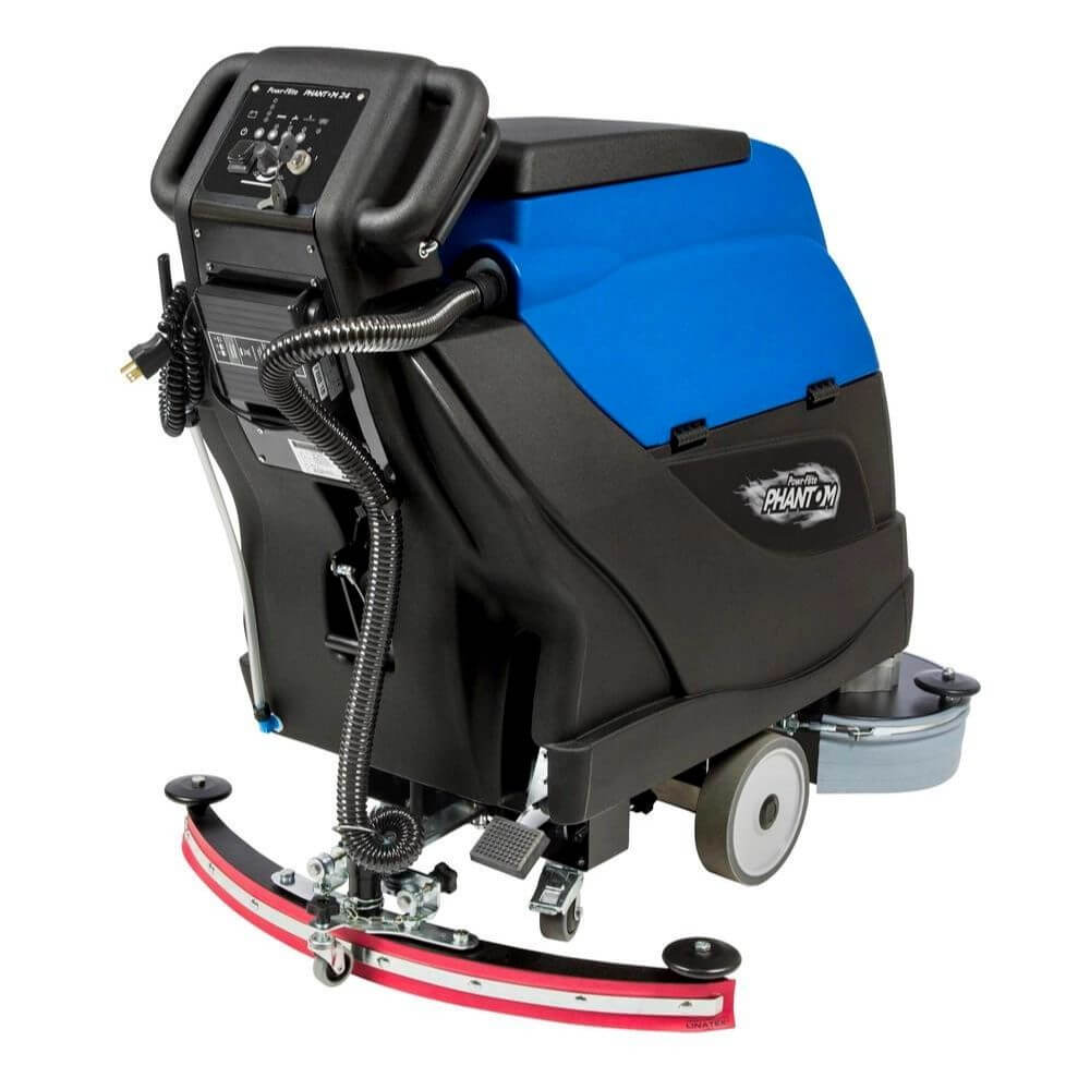 Powr-Flite Phantom 24 Traction-Drive Floor Scrubber-Back right