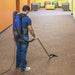 Powr-Flite Pro-Lite Backpack Vacuum 4 Quart - Cleaning Lobby Carpet