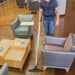 Powr-Flite Pro-Lite Backpack Vacuum 4 Quart - Cleaning Lobby Tile