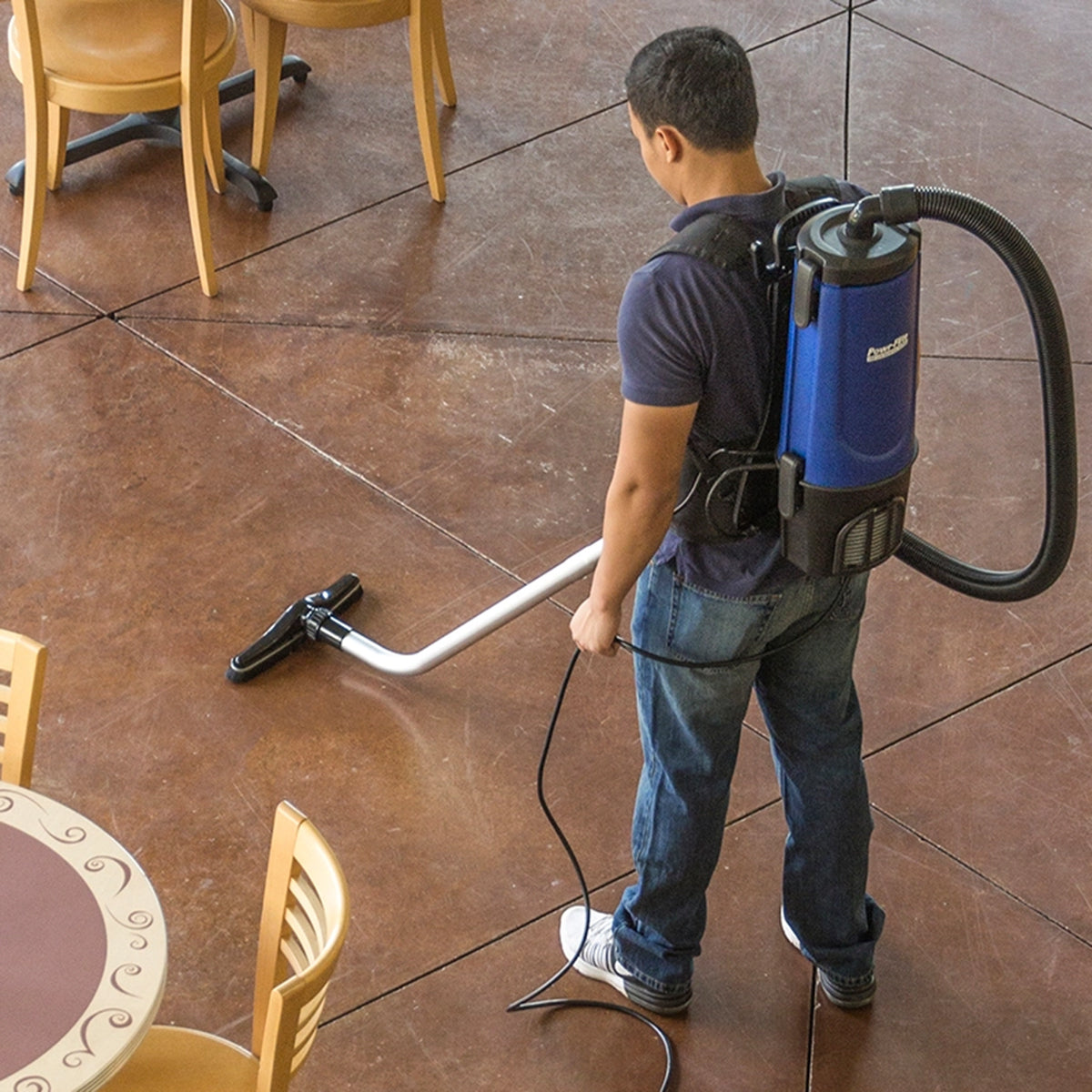 Powr-Flite Pro-Lite Backpack Vacuum 4 Quart - Cleaning Patio
