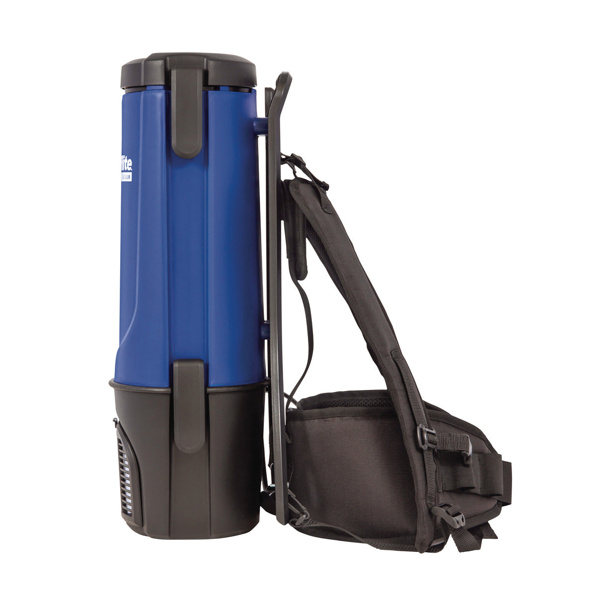 Powr-Flite Pro-Lite Backpack Vacuum 4 Quart - Right Side VIew