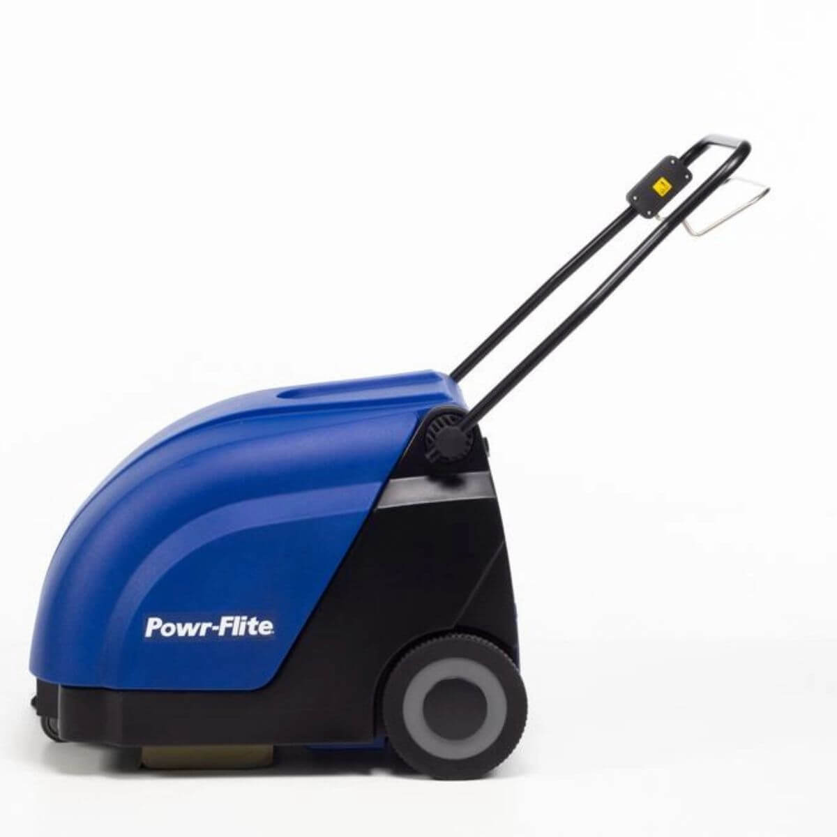 Powr-Flite Quasar 26 Battery-Powered Sweeper-Left view