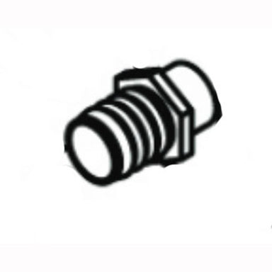 Sandia 1.5 in Grey Hose Barb Fitting for Extractor 10-0806
