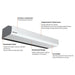 Schwank Select10 60 Air Curtain Ambient 230V Single Phase 1592 CFM_AC-KA60-23-Features