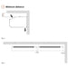 Schwank Select10 60 Air Curtain Ambient 230V Single Phase 1592 CFM_AC-KA60-23_Minimum Distance